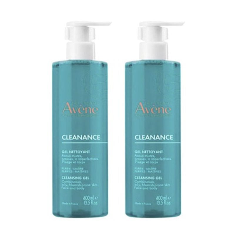 Avène Cleanance Duo Cleansing Gel 2 x 400ml