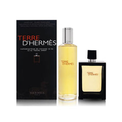 Terre D'hermes Eau De Perfume Spray Refillable 30ml Set 2 Pieces