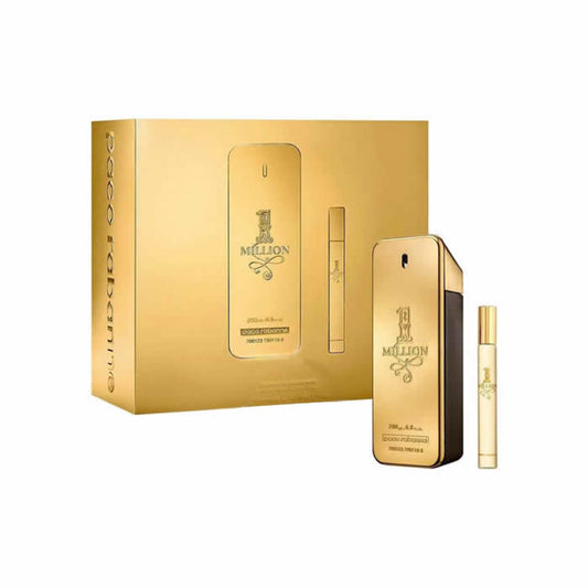 Paco Rabanne 1 Million Eau De Toilette Spray 100ml Set 2 Pieces Jag Couture London - New York