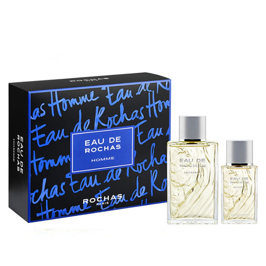 Rochas Eau De Rochas Pour Homme Eau De Toilette Spray 100ml Set 2 Pieces