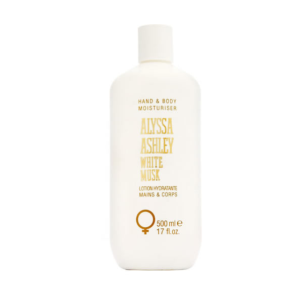 Alyssa Ashley White Musk Hand &amp; Body Moisturiser 500ml