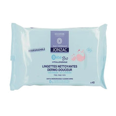 Jonzac Bébé Bio Gentle Biodegradable Cleansing Wipes x40