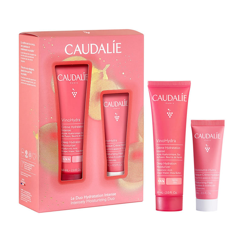 Caudalie Vinohydra Set Intense Hydrating Cream 60 ml + Vinohydra Mask 15 ml