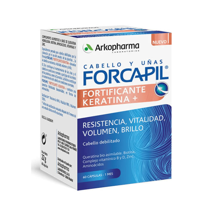 Arkopharma Forcapil Fortifying + Keratin 60 Capsules