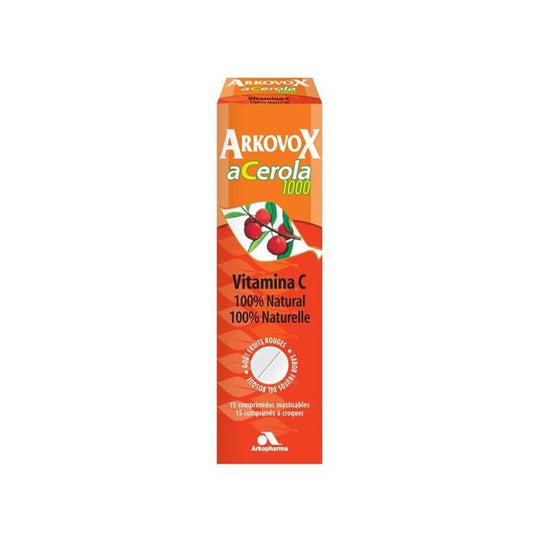 Arkopharma Arkovox Acerola 1000 15 Chewable Tablets