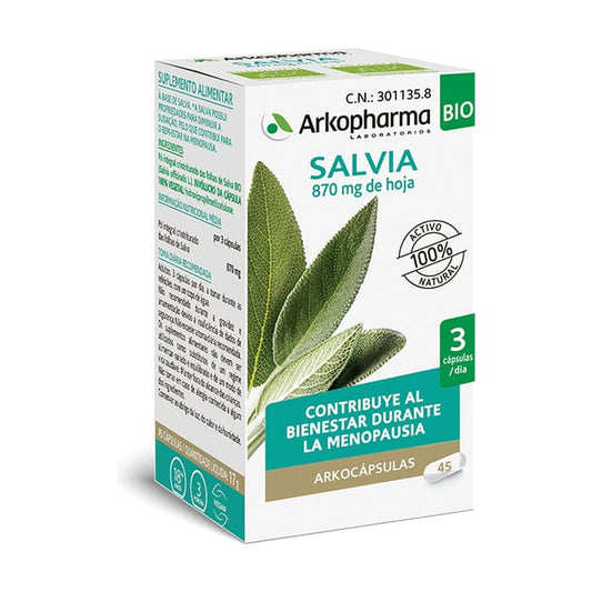 Arkocapsulas Sage 45 Capsules