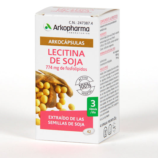 Arkopharma Lecitina Soja Arkocapsulas 42 Capsules