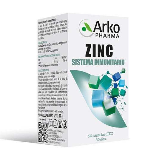 Arkopharma Zinc 50 Capsules