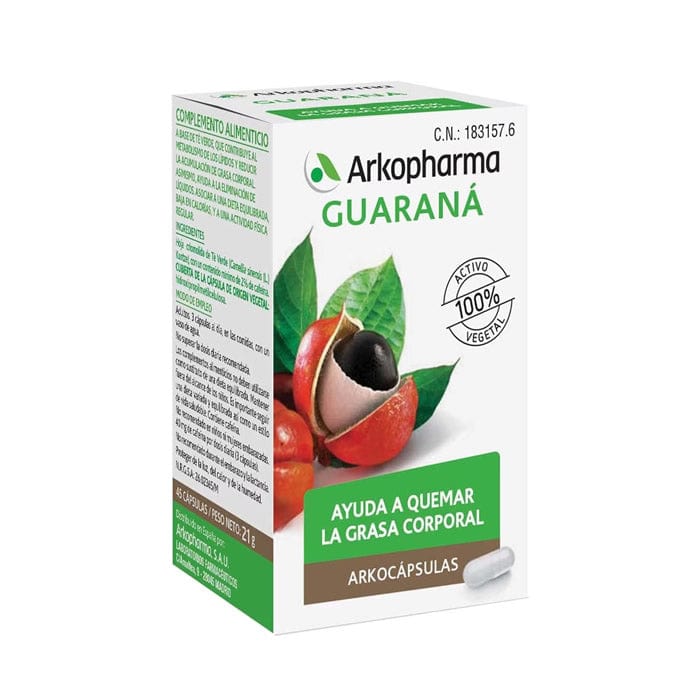 Arkopharma Arkocápsulas Guarana 45 Capsules