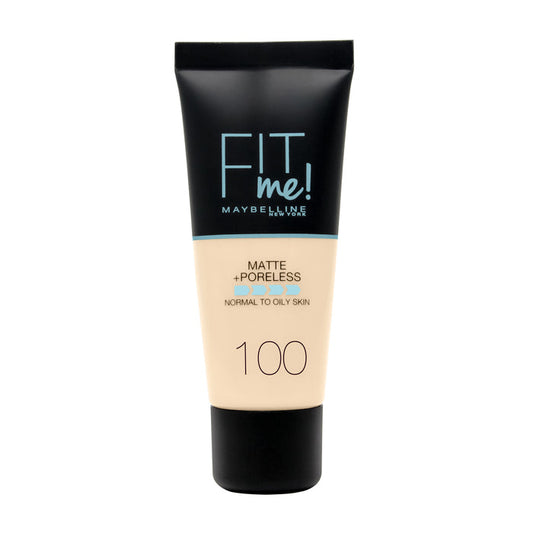 Maybelline Fit Me Matte &amp; Poreless Foundation 100 Warm Ivory 30ml