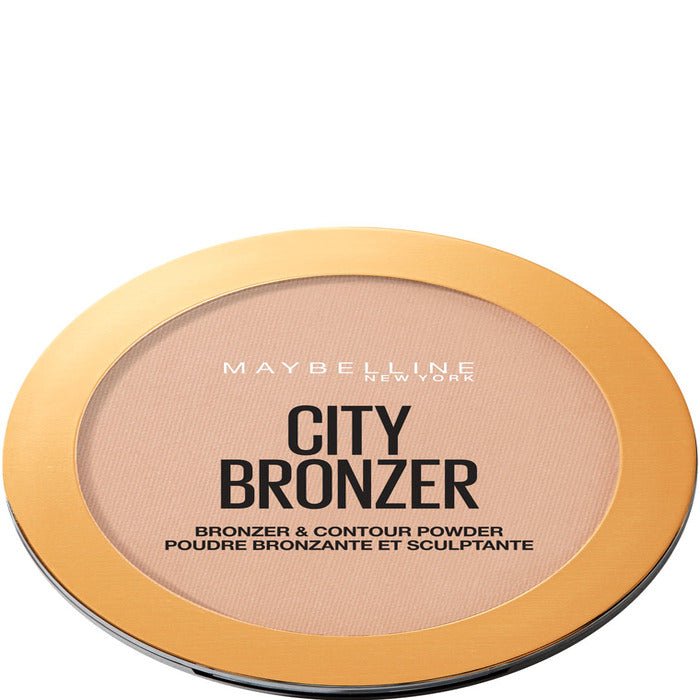 Maybelline City Bronzer &amp; Contour Powder Makeup 250 Warm Medium 8g