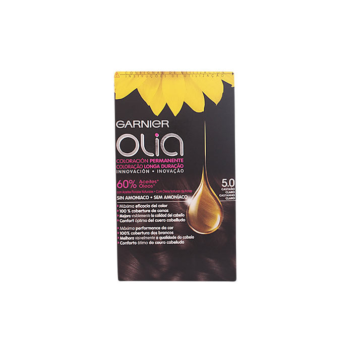 Garnier Olia Permanent Coloring 5,0 Light Brown