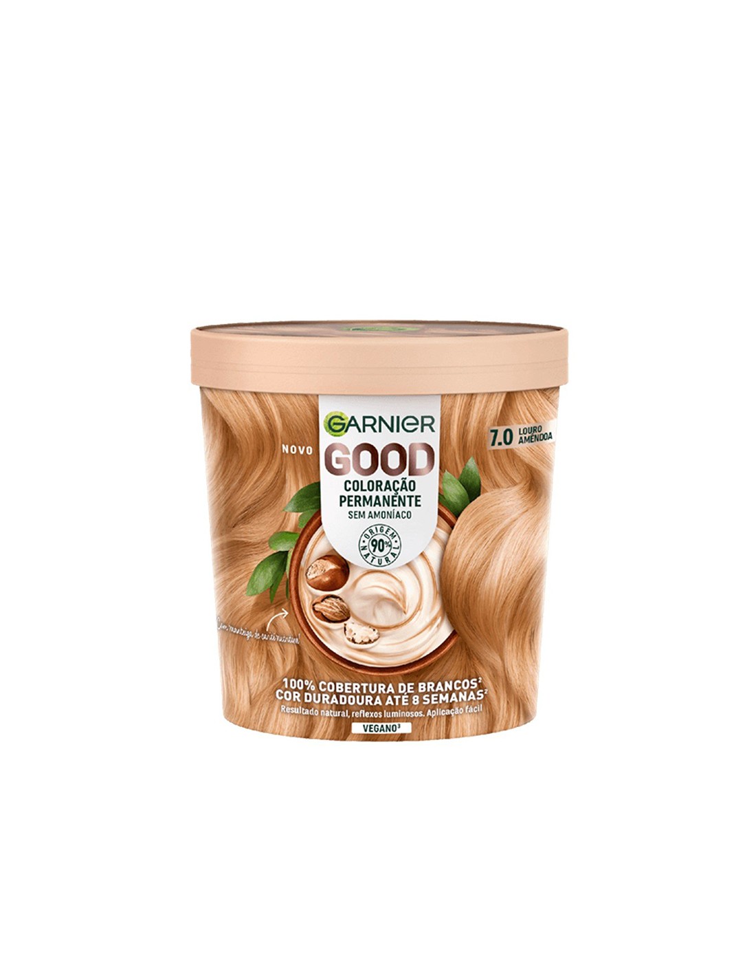 Garnier Good Coloración Permanente Sin Amoníaco 7.43 Cobrizo Cúrcuma