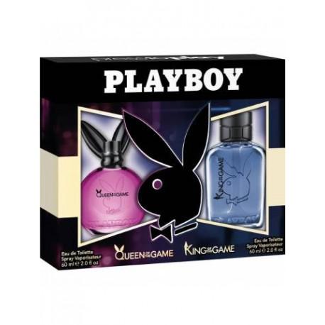 Playboy Queen And King Of The Game Eau De Toilette Spray 2x60ml