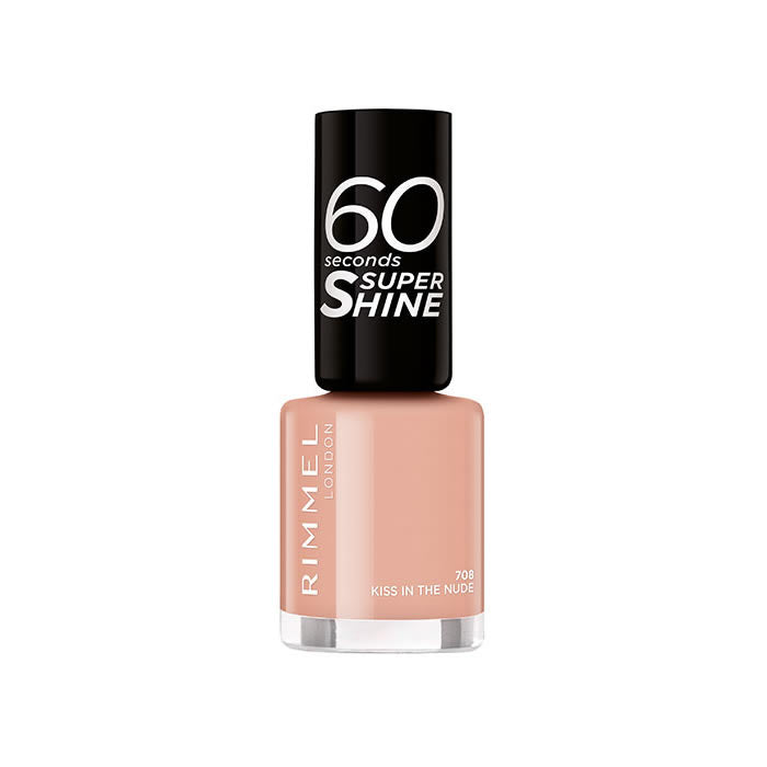 Rimmel 60 Seconds Super Shine 708 Kiss In The Nude