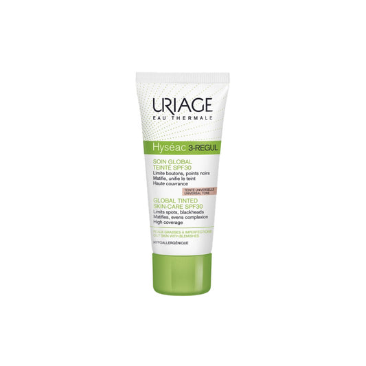 Uriage Hyséac 3-Regul Global Tinted Skin Care Spf30 Universal Tone 40ml