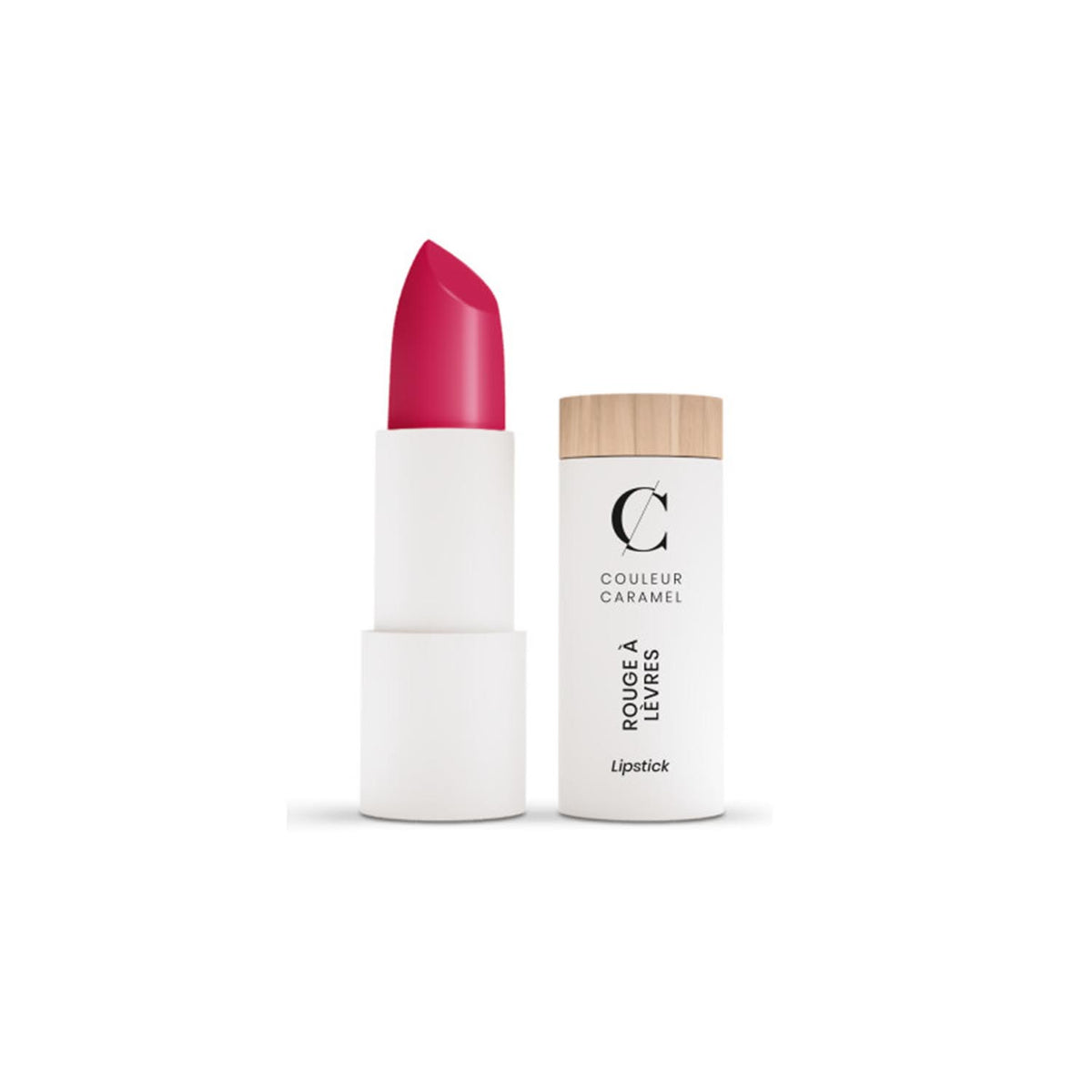 Couleur Caramel Rouge A Levres Barra De Labios 123 Bright Pink 1un