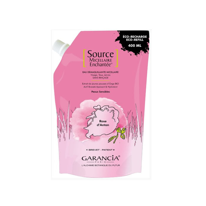 Garancia Source Micellaire Enchanté Rose Of Yesteryear Eco-Refill Makeup Remover 400ml