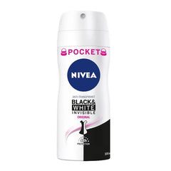 Nivea Black &amp; White Invisible Original Deodorant Spray 100ml