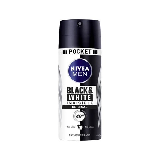 Nivea Men Black &amp; White Invisible Original Deodorant Spray 100ml