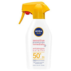 Br Nivea Sensitive F50 Pistola 270 Antialergias Solares