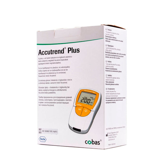 Accutrend Plus Glucose Triglycerides Cholesterol Meter 1U