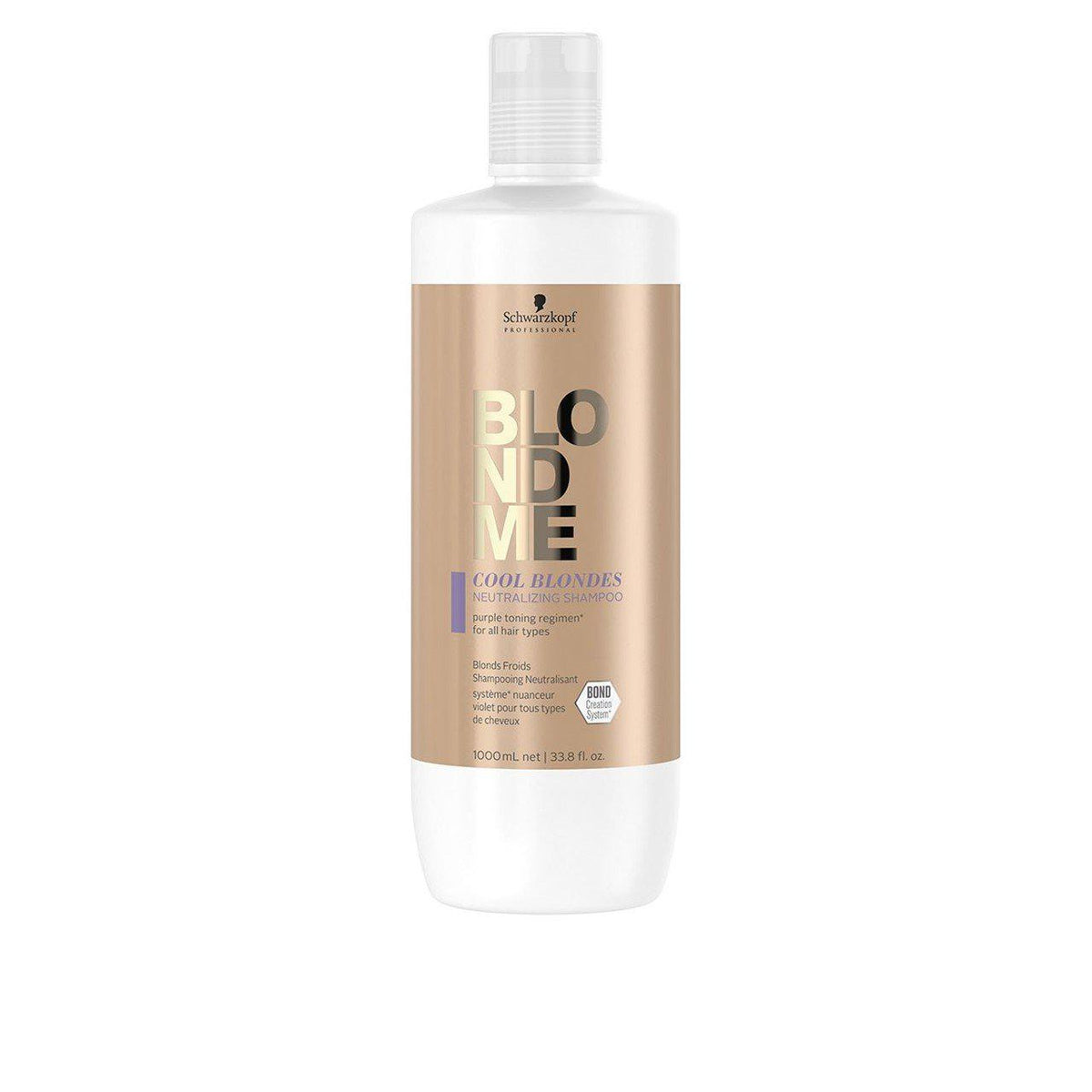 Schwarzkopf Blondme Cool Blondes Neutralizing Shampoo 1000ml