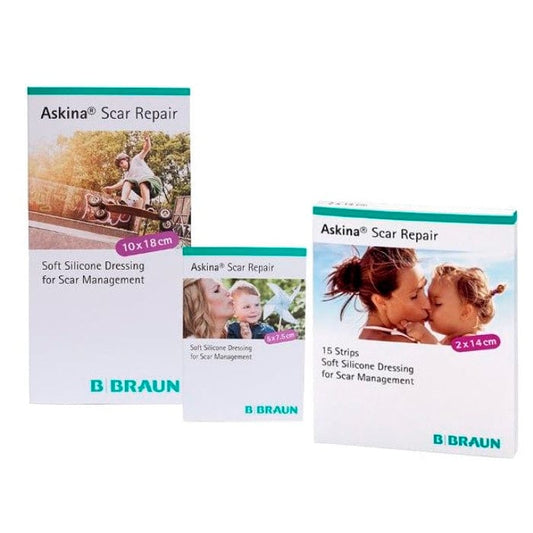 B. Braun Askina Scar Repair 5 Dressings 10x18cm