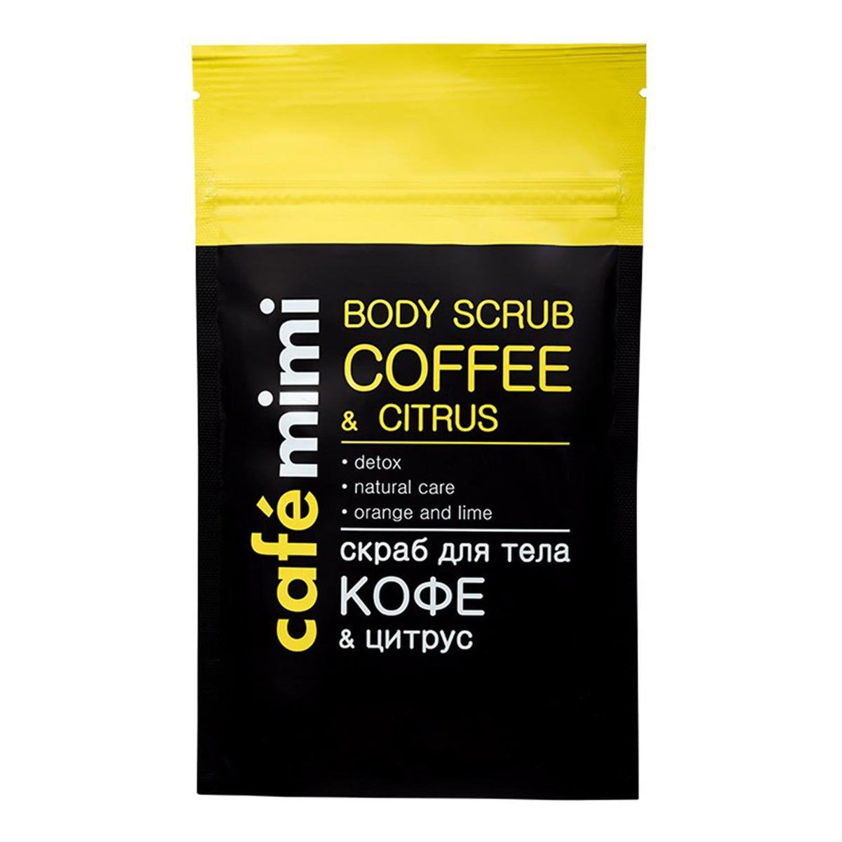 Natura Siberica Café Mini Exfoliante Corporal Detox Citrus Coffee 150g