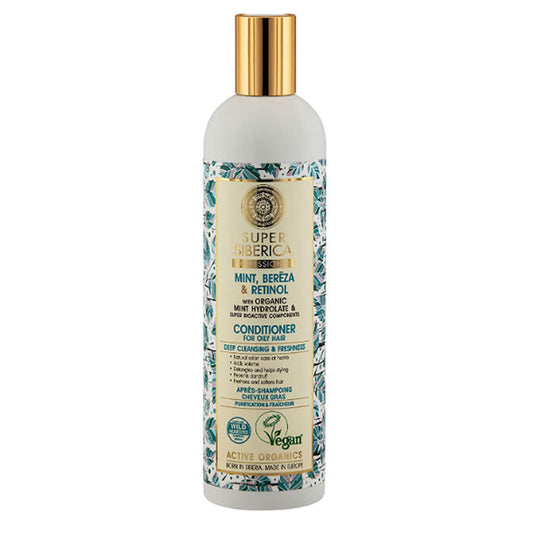 Natura Siberica Hair Conditioner Deep Cleansing And Freshness 400ml