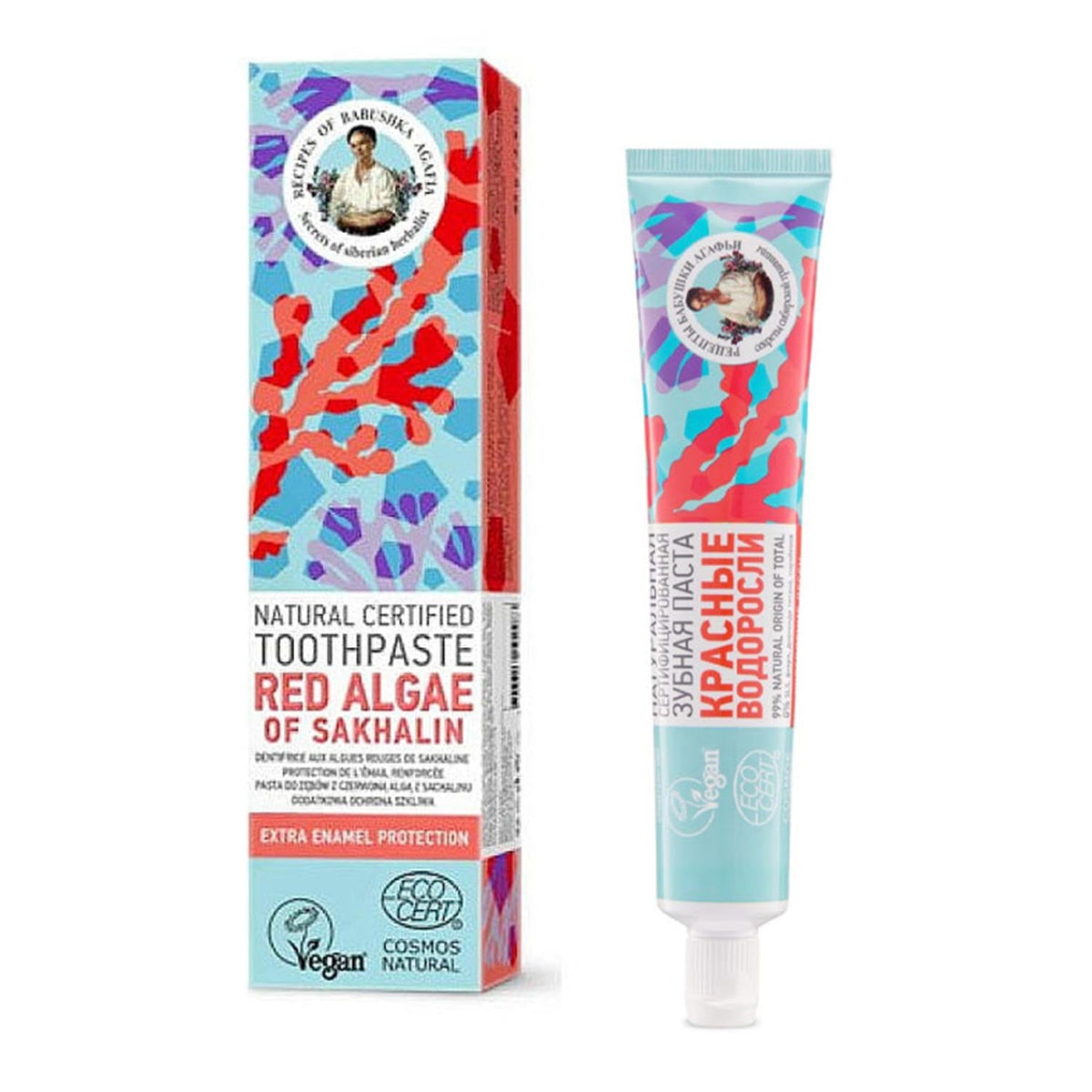 Natura Siberica Agafja Dentifrico Algas Rojas 1un