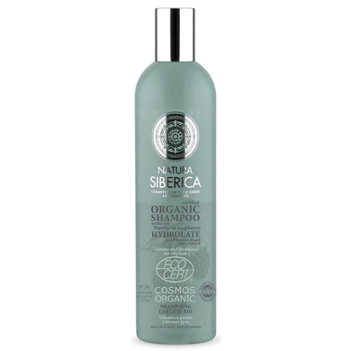 Natura Siberica Certified Organic Shampoo Volume And Freshness 400ml