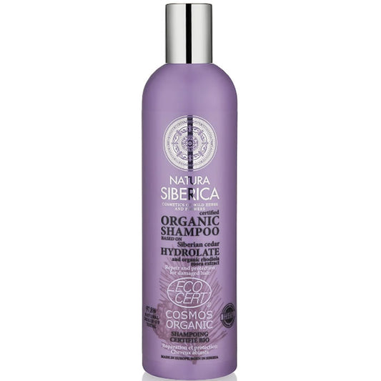 Natura Siberica Certified Organic Shampoo Repair And Protection 400ml