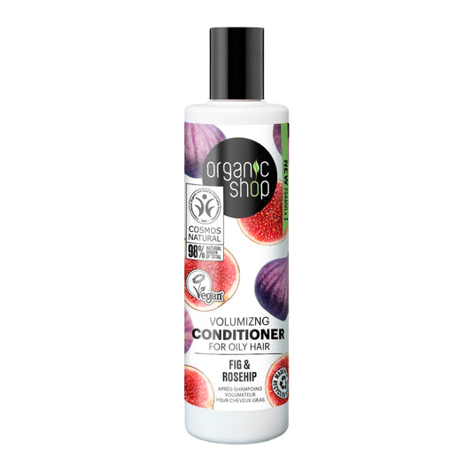 Organic Shop Fig Volumizing Acondicionador Cabello Graso 280ml