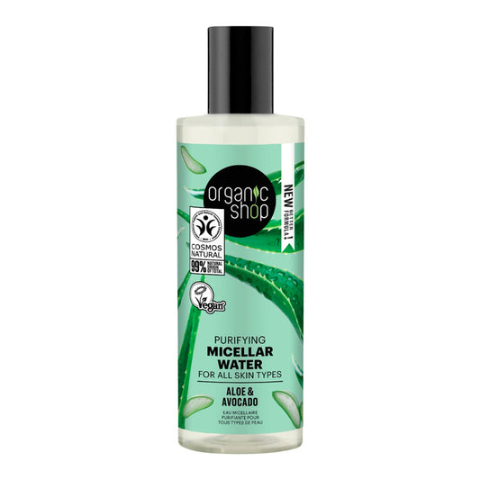 Organic Shop Aloe Agua Micelar Purificante Todo Tipo De Pieles 150ml