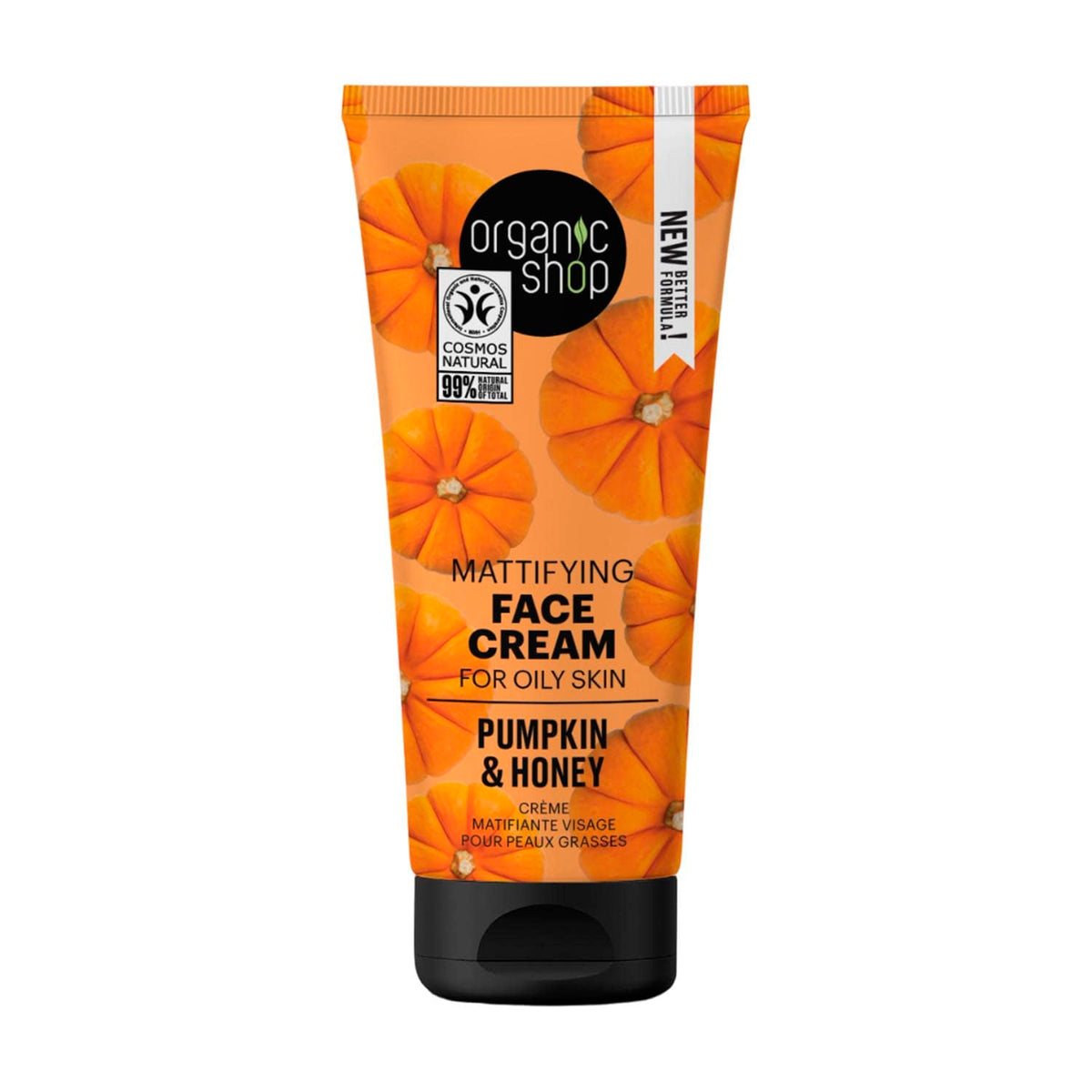 Organic Shop Pumpkin Crema Facial Piel Grasa 50ml