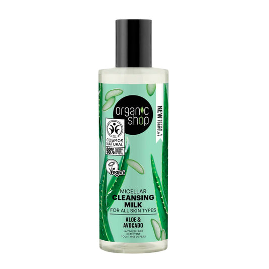 Organic Shop Aloe Leche Limpiadora Micelar 150ml