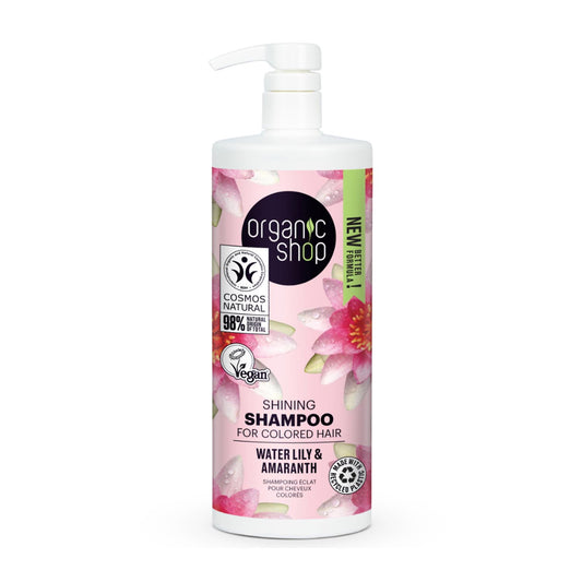 Organic Shop Water Lily Champu Cabello Teñido 1000ml