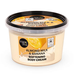 Organic Shop Almond Milk y Banana Crema Corporal 250ml