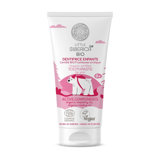 Natura Siberica Little Dentifrico Niños Frambuesa Bio 60g