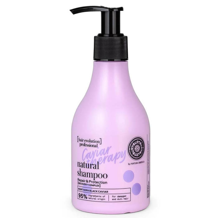 Natura Siberica Natural Shampoo Caviar Therapy Repair And Protection 245ml