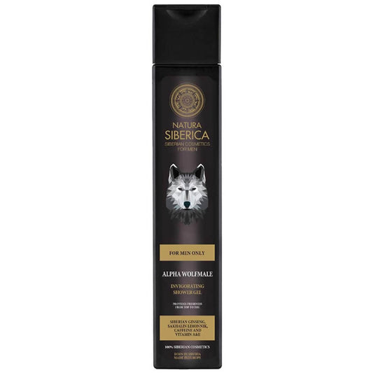 Natura Siberica Alpha Wolfmale Invigorating Shower Gel 250ml