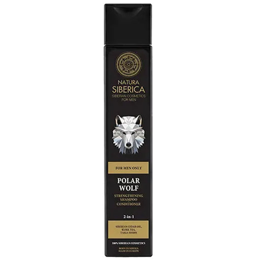 Natura Siberica Polar Wolf Strengthening Shampoo And Conditioner 250ml