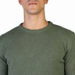 100% Cashmere C-NECK-M_170-BRITISH-GREEN