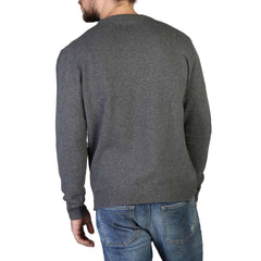 100% Cashmere C-NECK-M_820-GREY