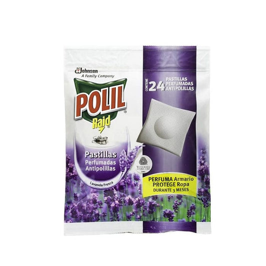 Polil Lavender Mothproof Tablets 24 Units