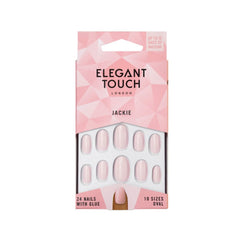 Elegant Touch Polish Jackie Nude Pink Oval Jag Couture London - New York