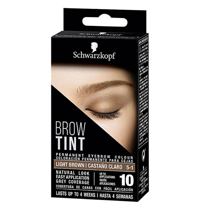 Schwarzkopf Brow Tint Light Brown 5-1 Jag Couture London - New York