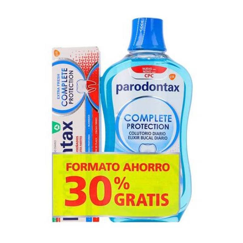 Parodontax Mouthwash + Toothpaste Complete Protection