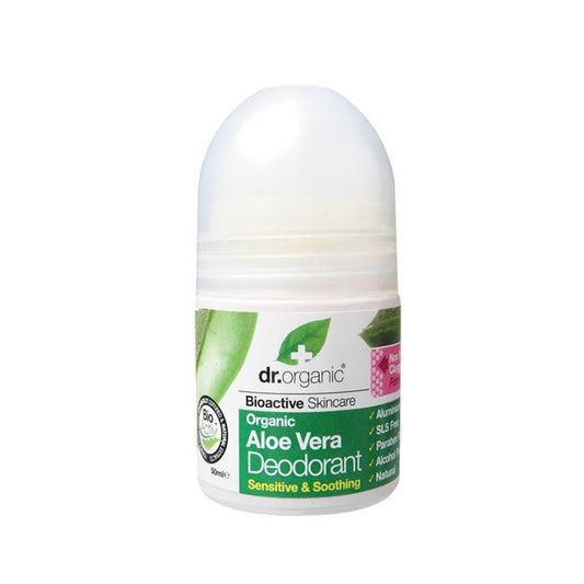 Dr Organic Aloe Vera Deodorant Roll On 50ml